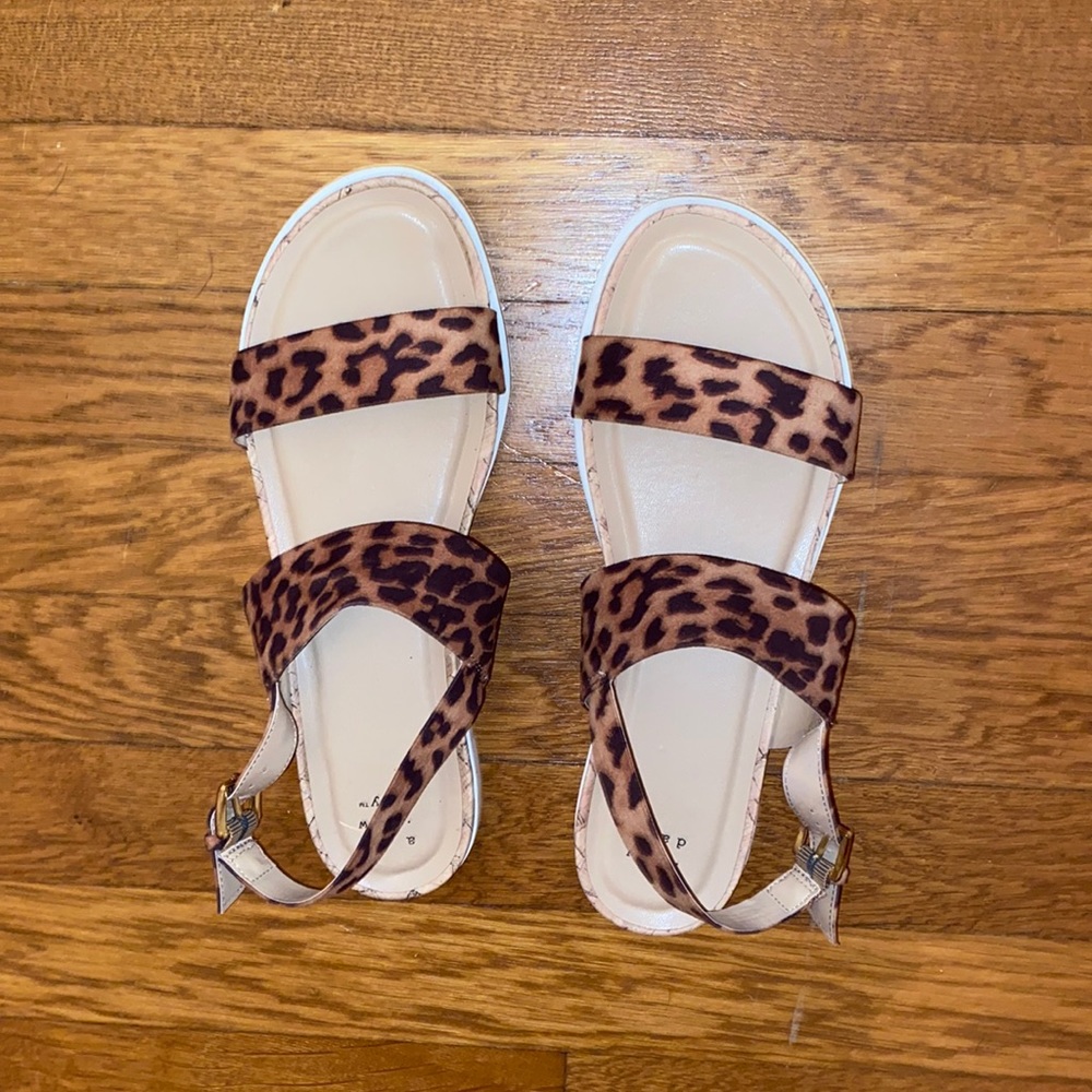 Cheetah Print Sandals